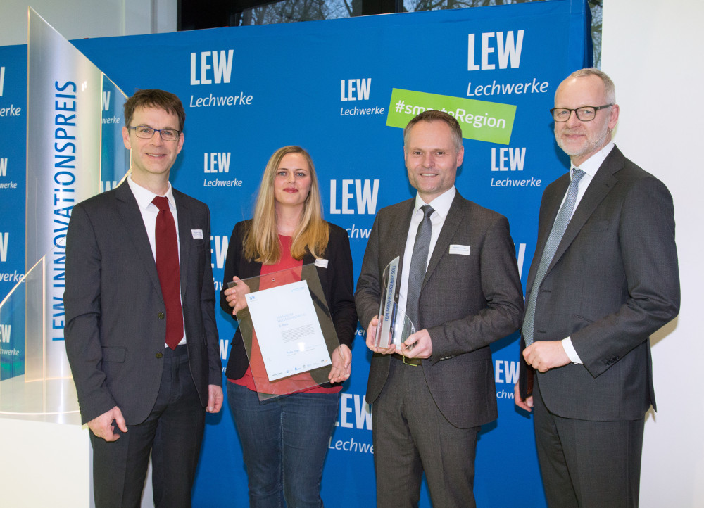 2. Preis LEW Innovationspreis 2017: Siebendächer Baugenossenschaft mit "Nullenergiehaus im Mietwohnungsbau"
