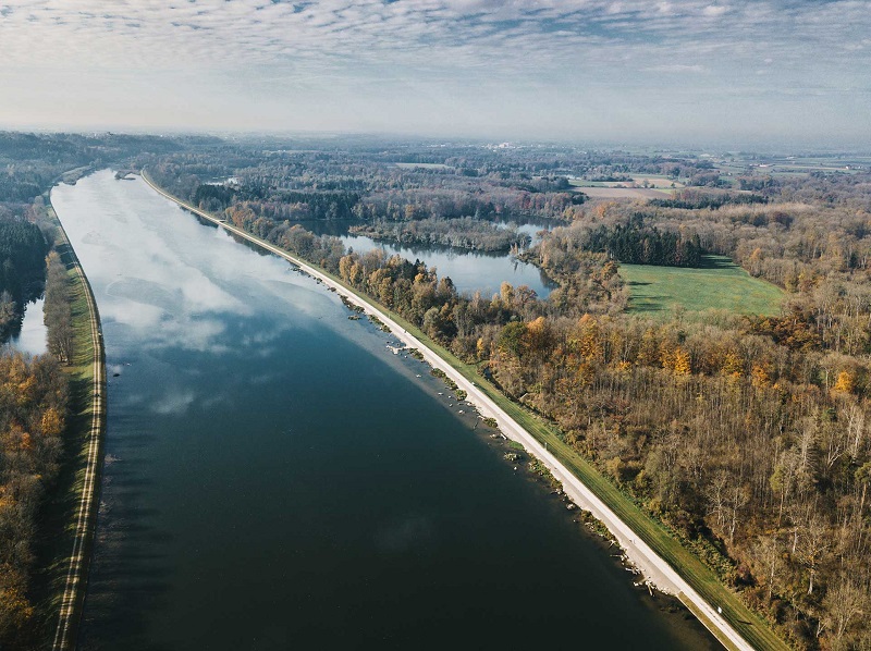 LEW Naturstrom: Donau-Flusslauf