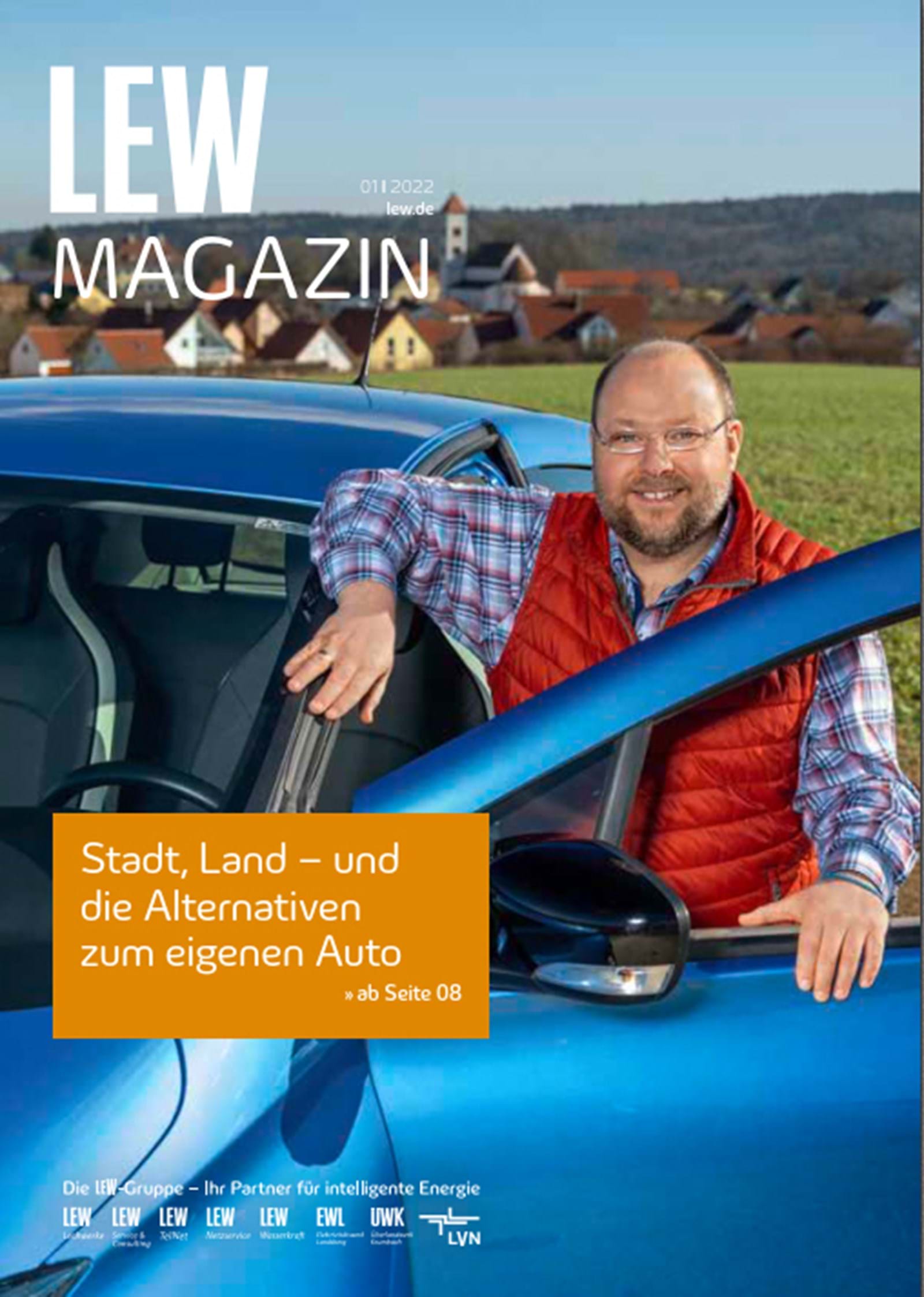 LEW Magazin: Cover 01/2022