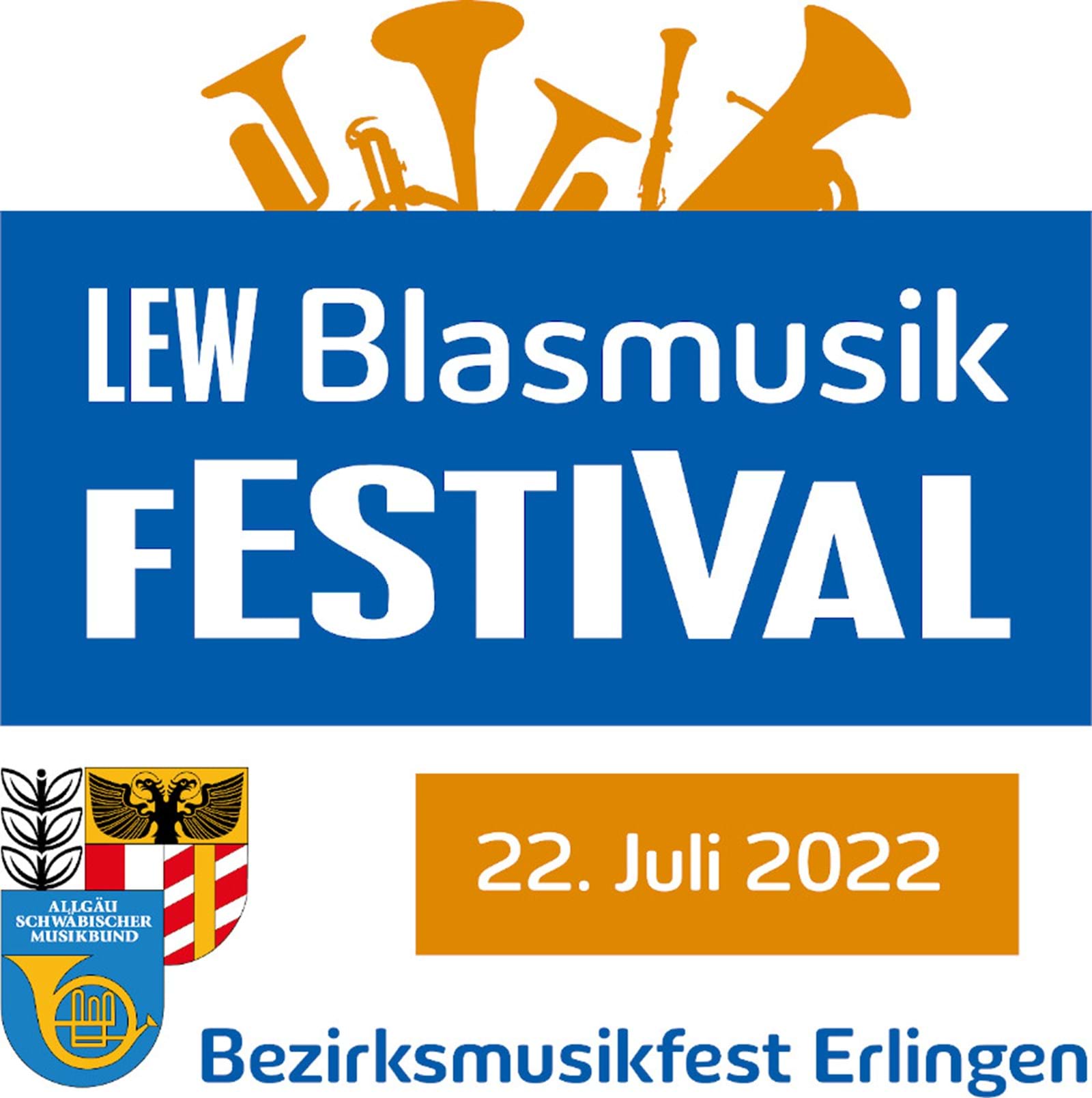 Logo LEW Blasmusikfestival 2022