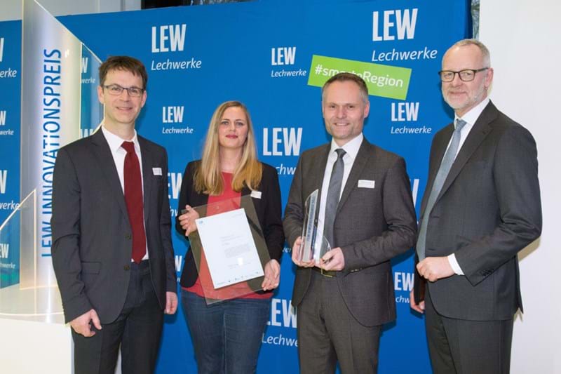 2. Preis LEW Innovationspreis 2017: Siebendächer Baugenossenschaft mit "Nullenergiehaus im Mietwohnungsbau"