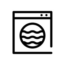 Piktogramm Wäsche waschen 
